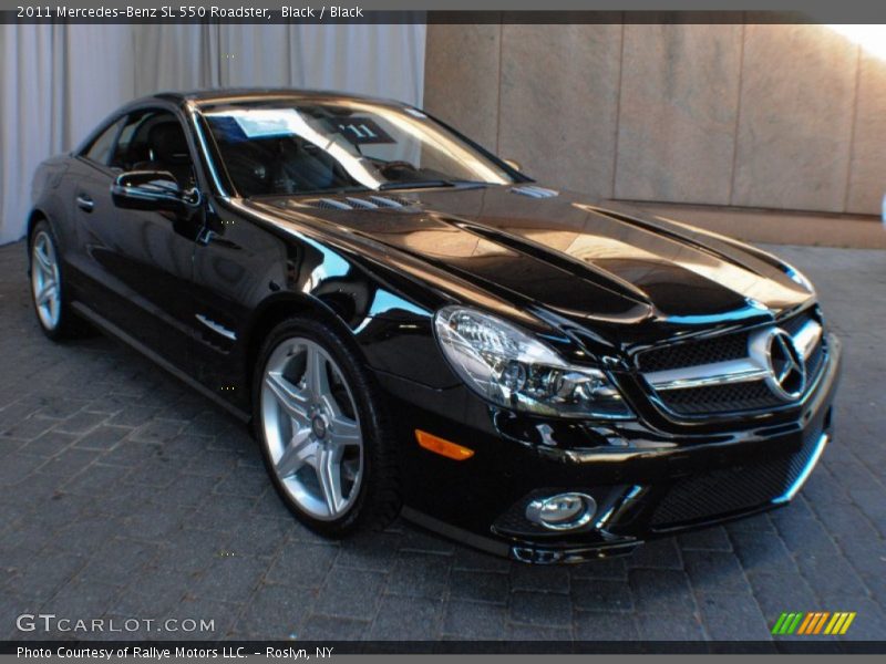 Front 3/4 View of 2011 SL 550 Roadster