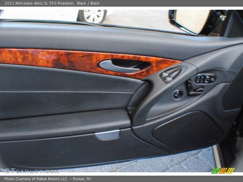 Black / Black 2011 Mercedes-Benz SL 550 Roadster