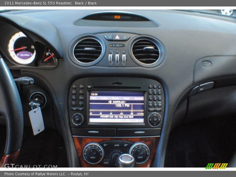 Black / Black 2011 Mercedes-Benz SL 550 Roadster