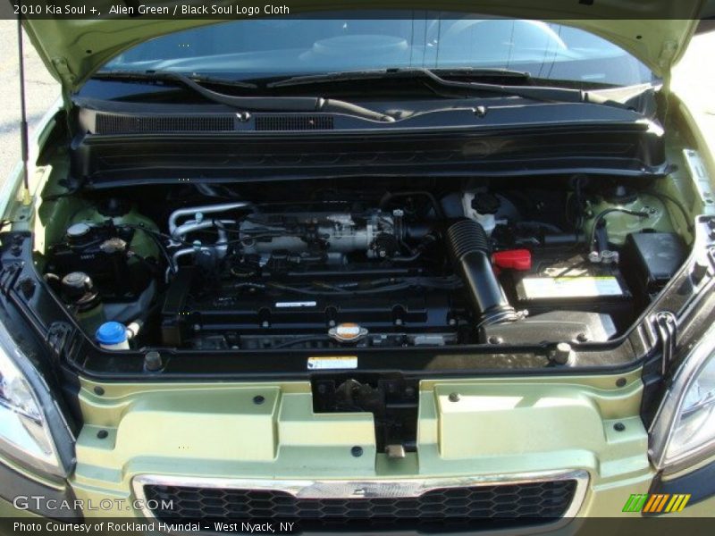 Alien Green / Black Soul Logo Cloth 2010 Kia Soul +