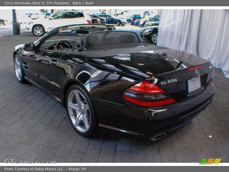 Black / Black 2011 Mercedes-Benz SL 550 Roadster