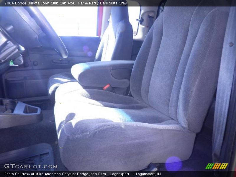 Flame Red / Dark Slate Gray 2004 Dodge Dakota Sport Club Cab 4x4