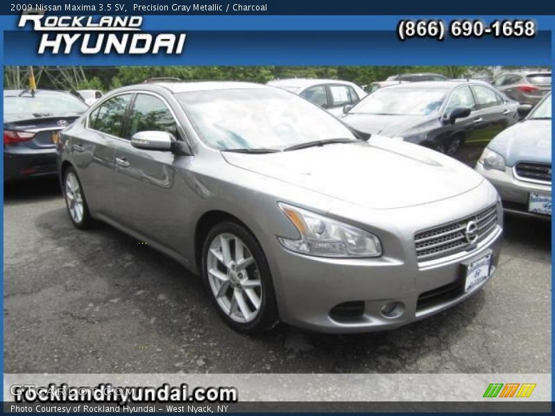 Precision Gray Metallic / Charcoal 2009 Nissan Maxima 3.5 SV