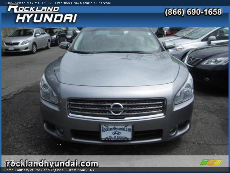 Precision Gray Metallic / Charcoal 2009 Nissan Maxima 3.5 SV