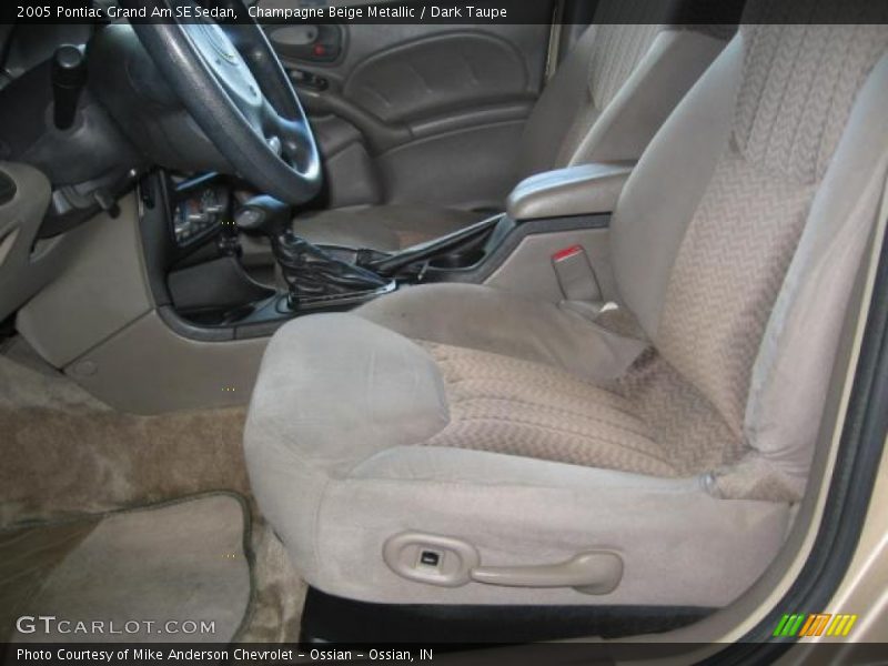 Champagne Beige Metallic / Dark Taupe 2005 Pontiac Grand Am SE Sedan
