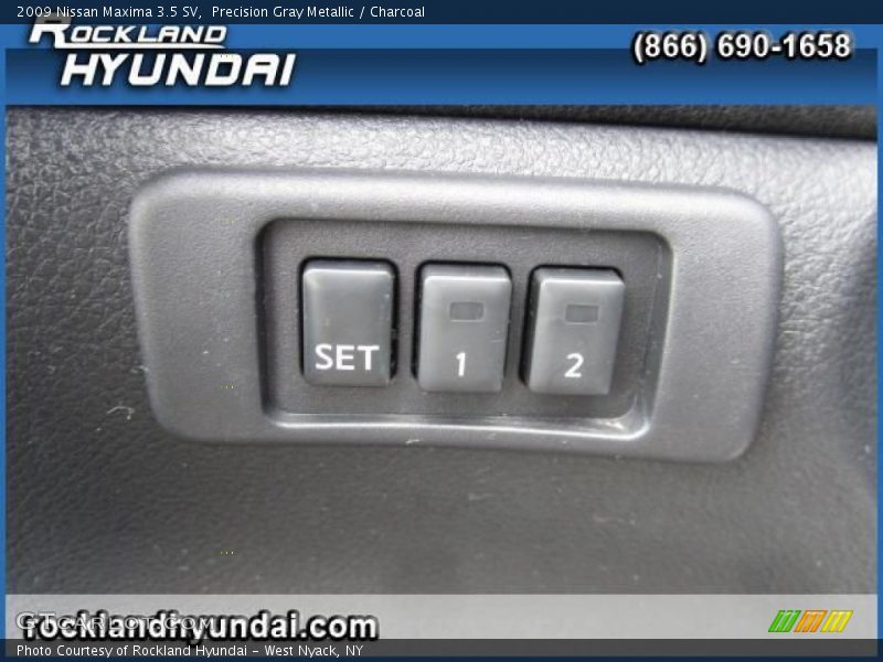 Precision Gray Metallic / Charcoal 2009 Nissan Maxima 3.5 SV
