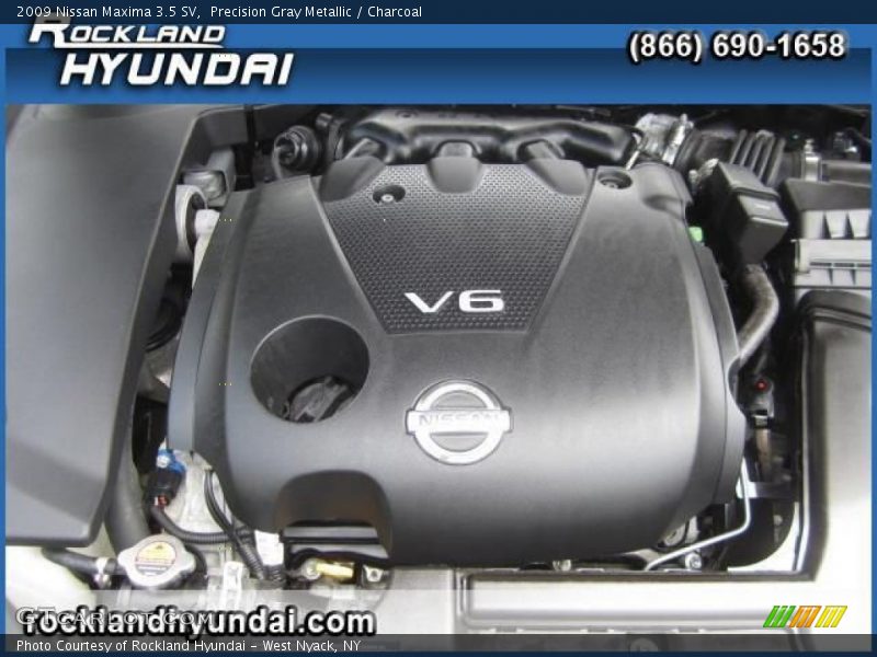 Precision Gray Metallic / Charcoal 2009 Nissan Maxima 3.5 SV
