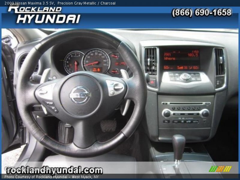 Precision Gray Metallic / Charcoal 2009 Nissan Maxima 3.5 SV