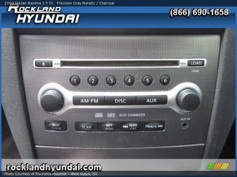 Precision Gray Metallic / Charcoal 2009 Nissan Maxima 3.5 SV