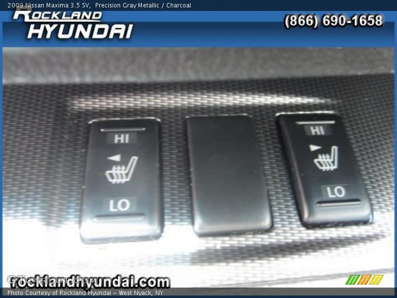 Precision Gray Metallic / Charcoal 2009 Nissan Maxima 3.5 SV