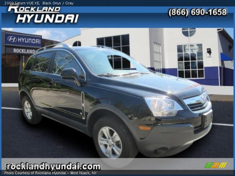 Black Onyx / Gray 2009 Saturn VUE XE