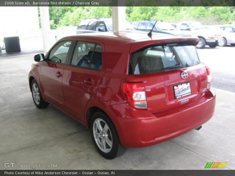 Barcelona Red Metallic / Charcoal Gray 2008 Scion xD