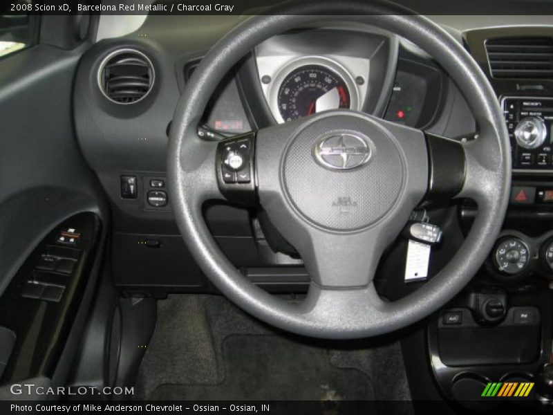 Barcelona Red Metallic / Charcoal Gray 2008 Scion xD