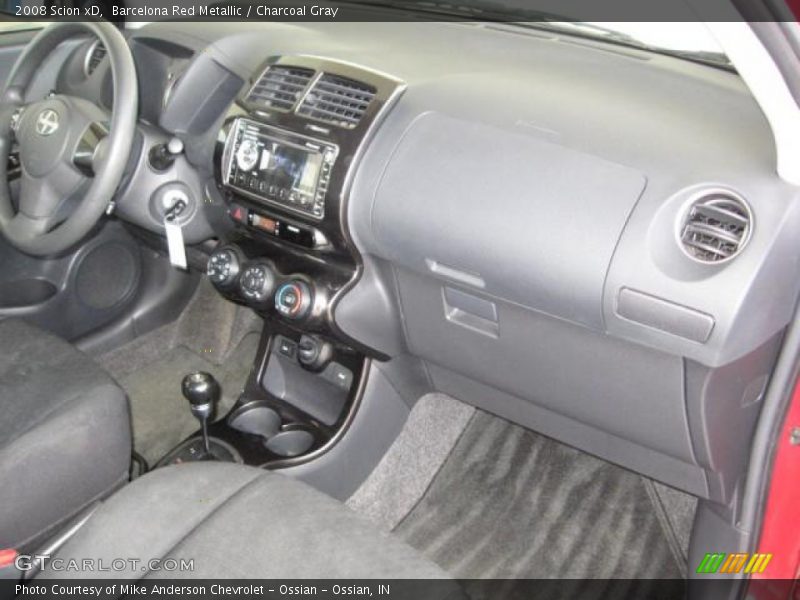 Barcelona Red Metallic / Charcoal Gray 2008 Scion xD