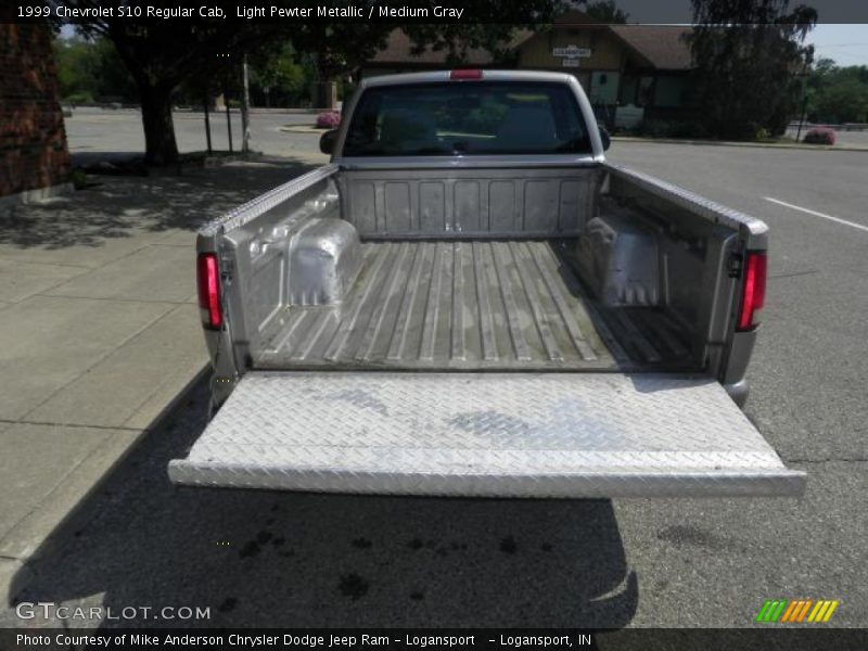 Light Pewter Metallic / Medium Gray 1999 Chevrolet S10 Regular Cab
