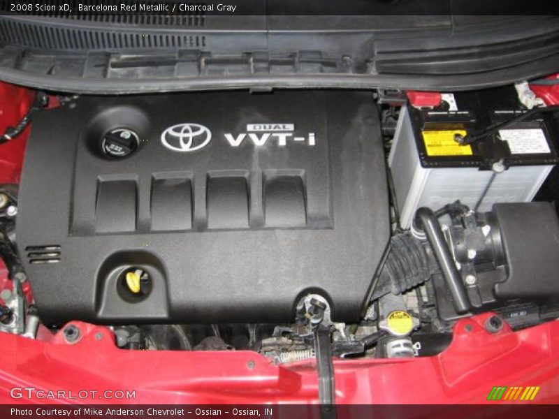 Barcelona Red Metallic / Charcoal Gray 2008 Scion xD