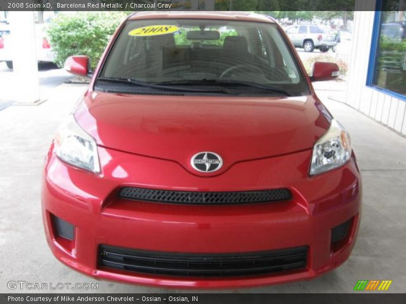 Barcelona Red Metallic / Charcoal Gray 2008 Scion xD