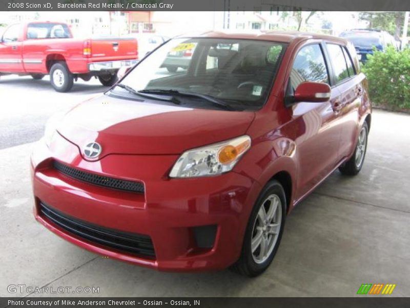 Barcelona Red Metallic / Charcoal Gray 2008 Scion xD