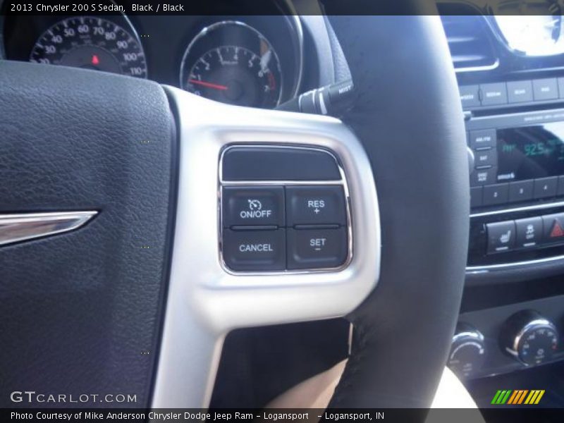 Black / Black 2013 Chrysler 200 S Sedan