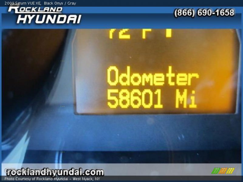 Black Onyx / Gray 2009 Saturn VUE XE