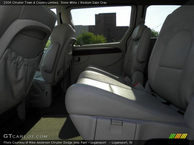 Stone White / Medium Slate Gray 2006 Chrysler Town & Country Limited