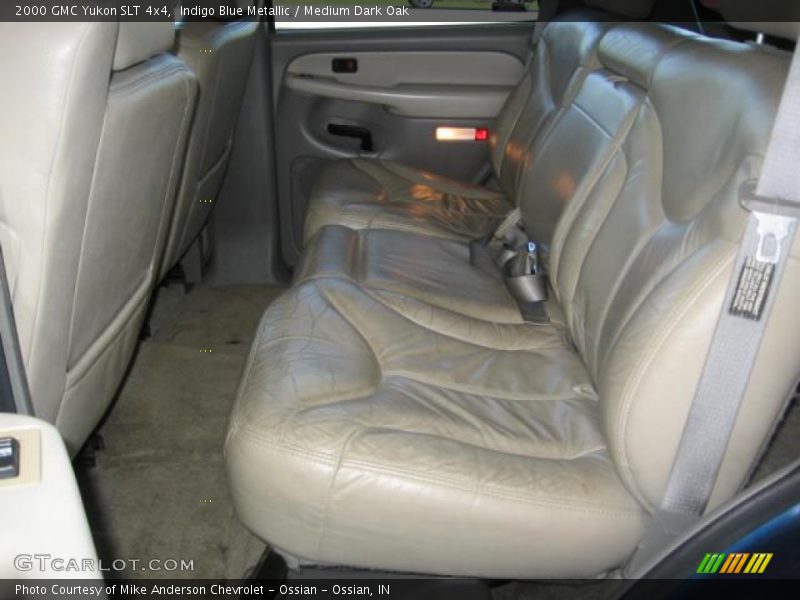 Indigo Blue Metallic / Medium Dark Oak 2000 GMC Yukon SLT 4x4