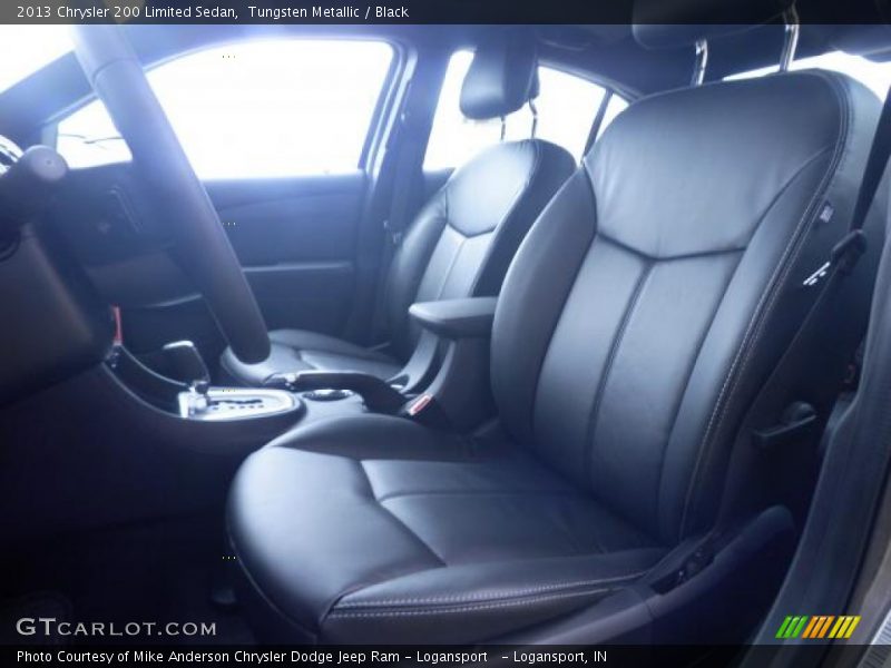 Tungsten Metallic / Black 2013 Chrysler 200 Limited Sedan