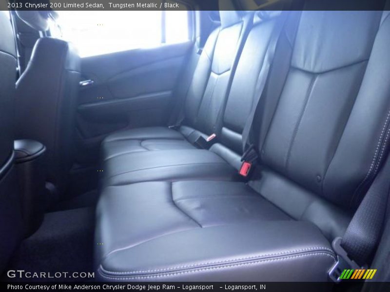 Tungsten Metallic / Black 2013 Chrysler 200 Limited Sedan