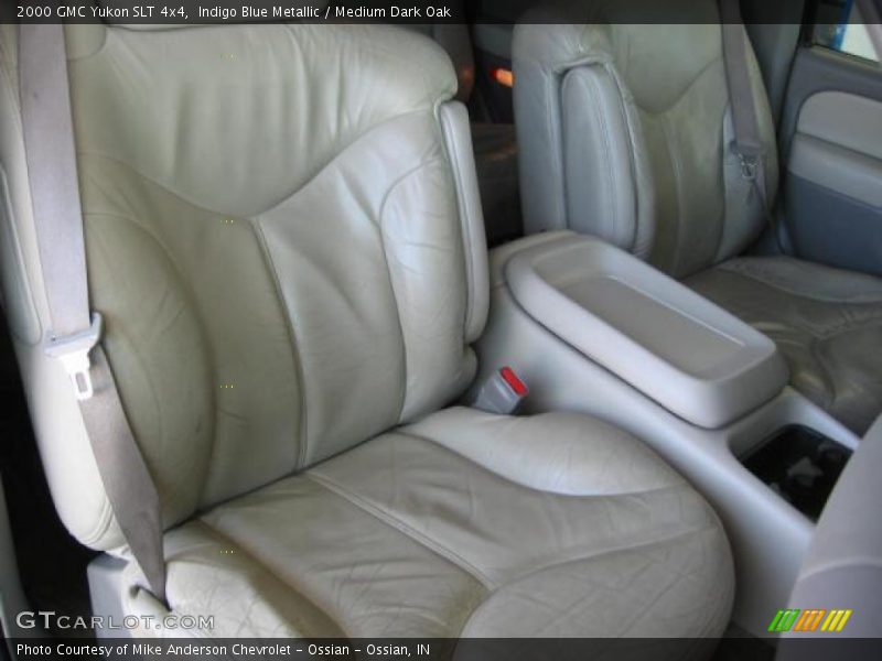 Indigo Blue Metallic / Medium Dark Oak 2000 GMC Yukon SLT 4x4
