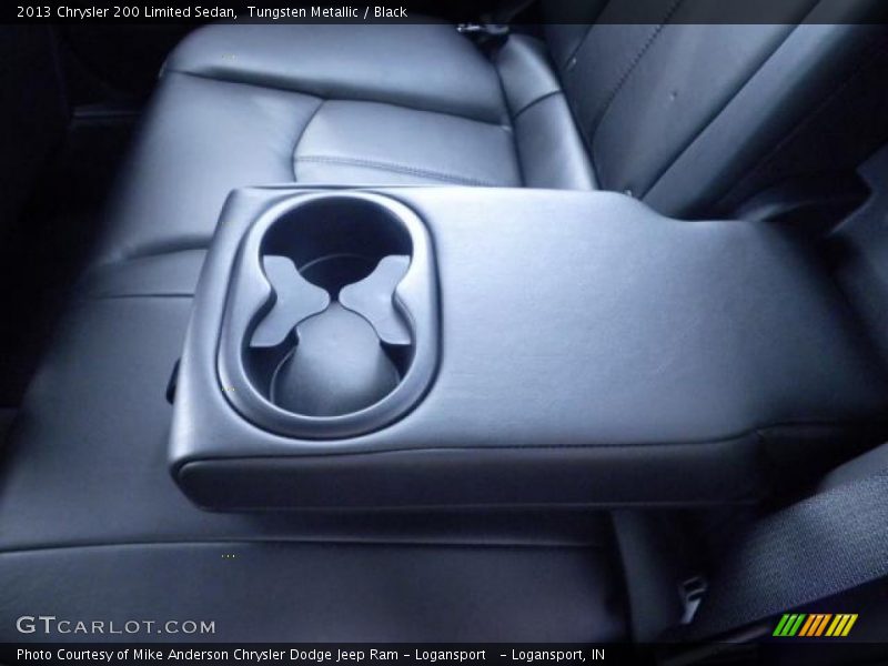 Tungsten Metallic / Black 2013 Chrysler 200 Limited Sedan