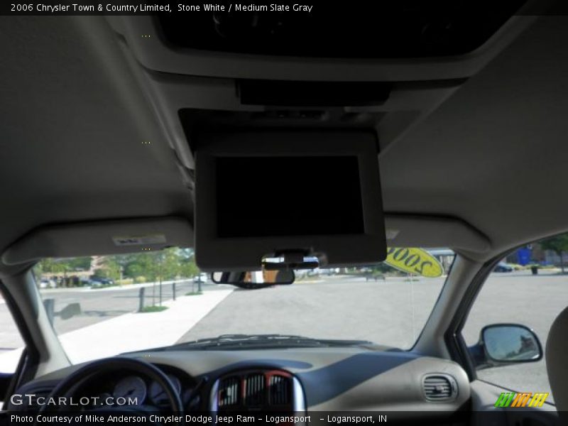 Stone White / Medium Slate Gray 2006 Chrysler Town & Country Limited