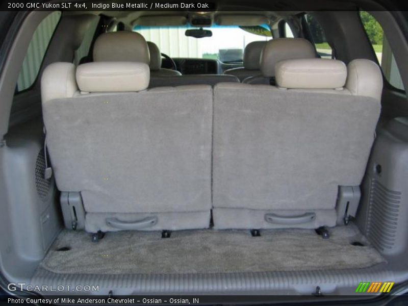 Indigo Blue Metallic / Medium Dark Oak 2000 GMC Yukon SLT 4x4