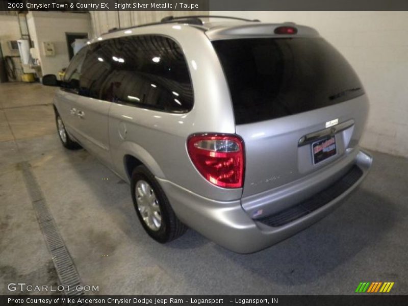 Bright Silver Metallic / Taupe 2003 Chrysler Town & Country EX