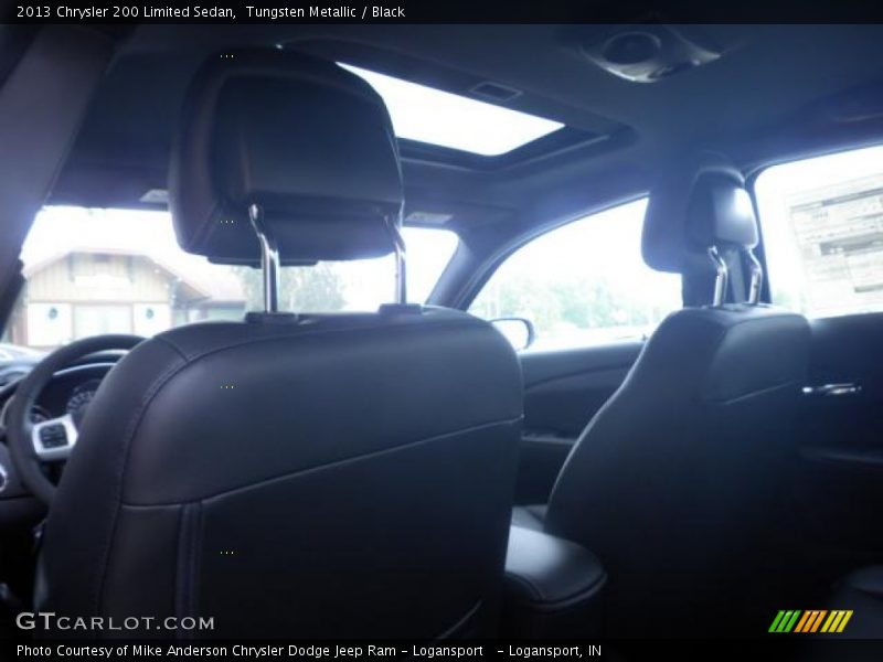 Tungsten Metallic / Black 2013 Chrysler 200 Limited Sedan