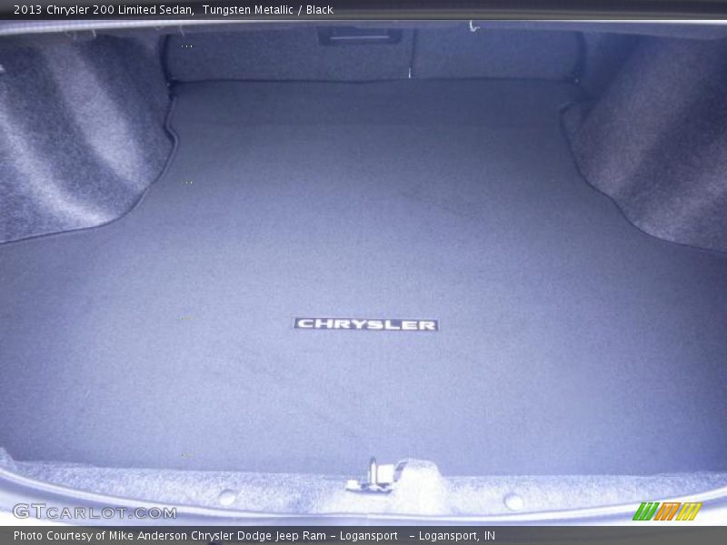 Tungsten Metallic / Black 2013 Chrysler 200 Limited Sedan