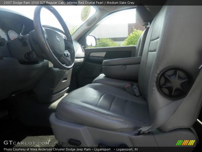 Inferno Red Crystal Pearl / Medium Slate Gray 2007 Dodge Ram 1500 SLT Regular Cab