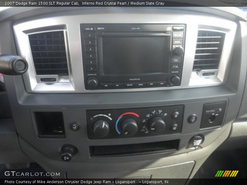Inferno Red Crystal Pearl / Medium Slate Gray 2007 Dodge Ram 1500 SLT Regular Cab