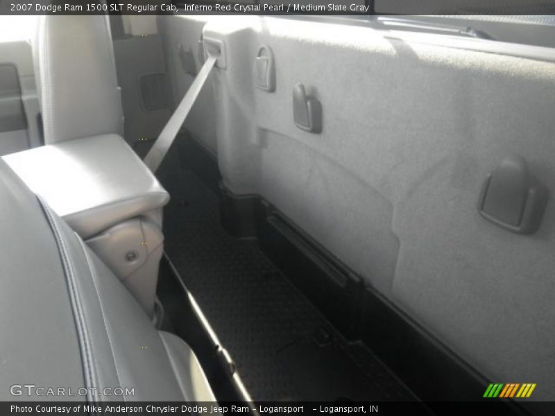 Inferno Red Crystal Pearl / Medium Slate Gray 2007 Dodge Ram 1500 SLT Regular Cab