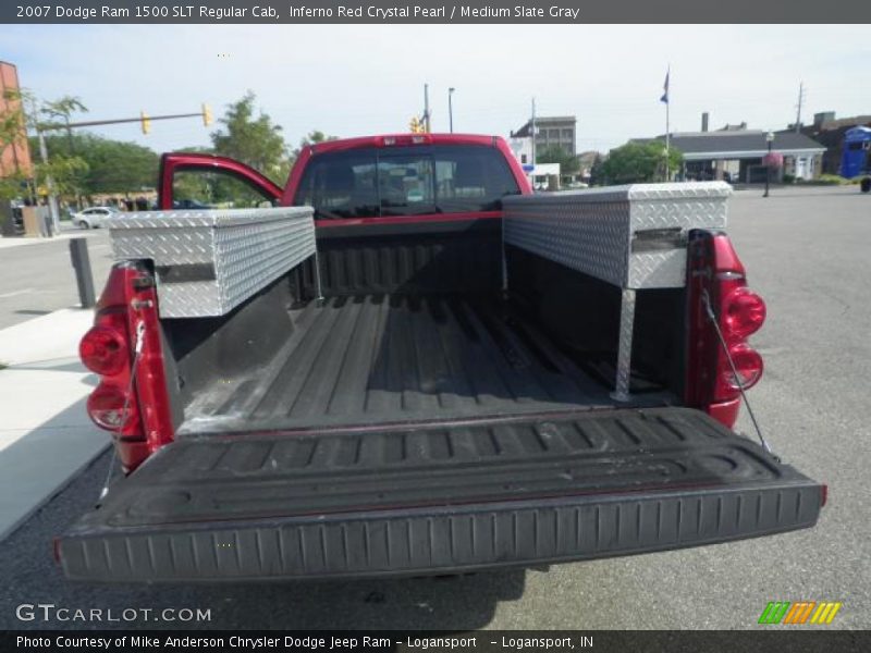 Inferno Red Crystal Pearl / Medium Slate Gray 2007 Dodge Ram 1500 SLT Regular Cab