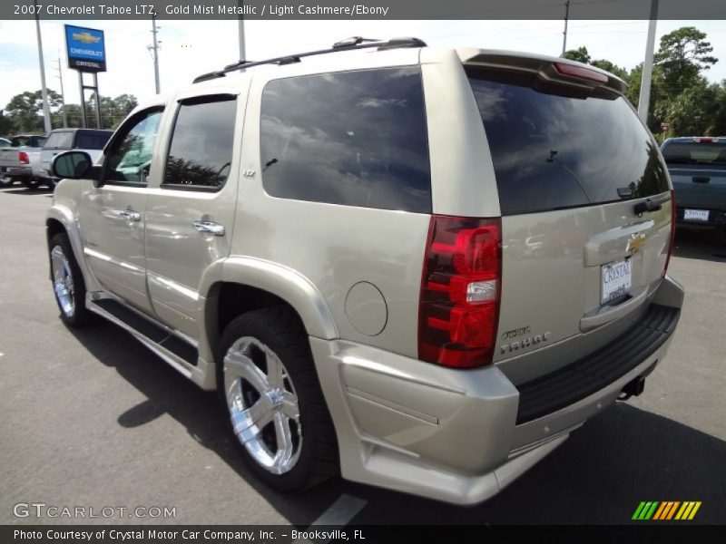Gold Mist Metallic / Light Cashmere/Ebony 2007 Chevrolet Tahoe LTZ