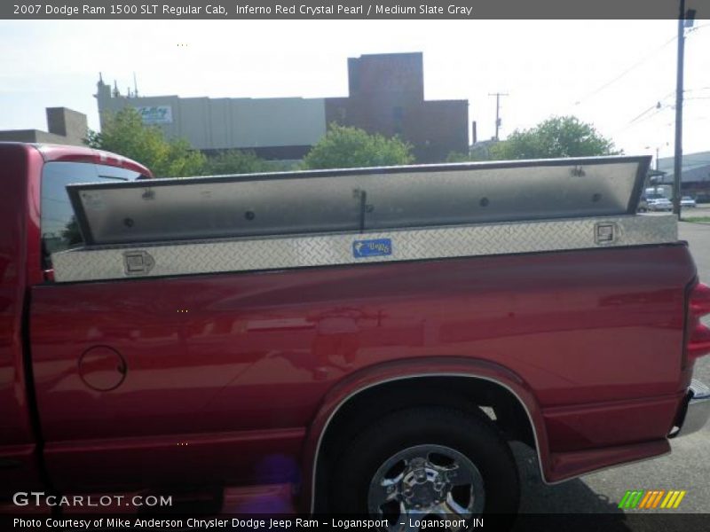 Inferno Red Crystal Pearl / Medium Slate Gray 2007 Dodge Ram 1500 SLT Regular Cab