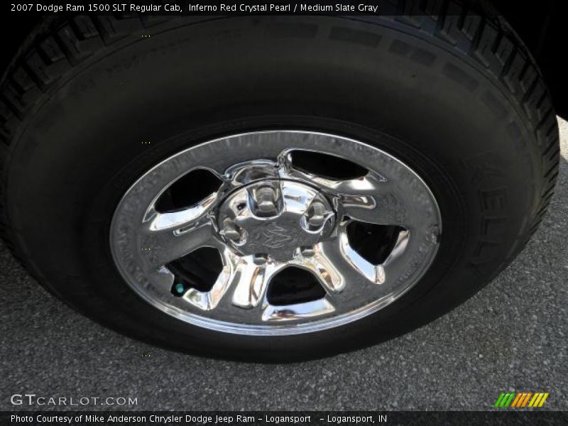 Inferno Red Crystal Pearl / Medium Slate Gray 2007 Dodge Ram 1500 SLT Regular Cab