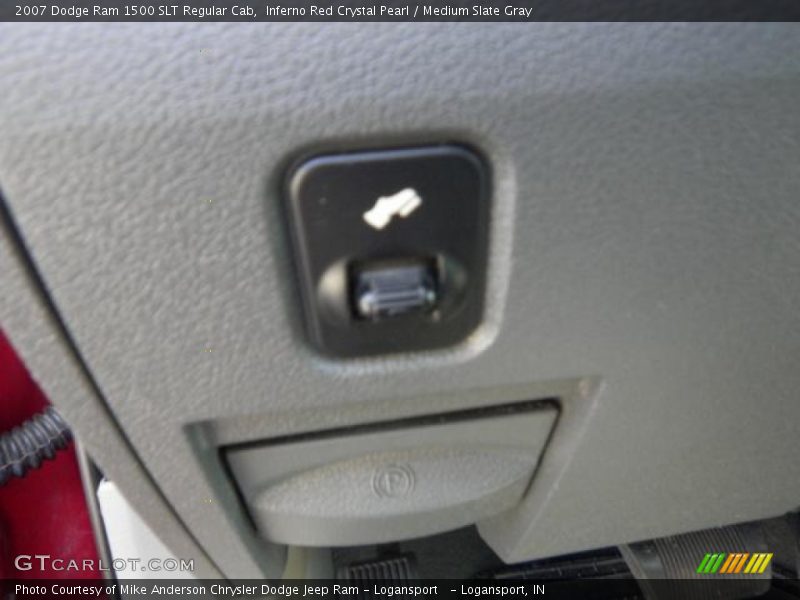 Inferno Red Crystal Pearl / Medium Slate Gray 2007 Dodge Ram 1500 SLT Regular Cab