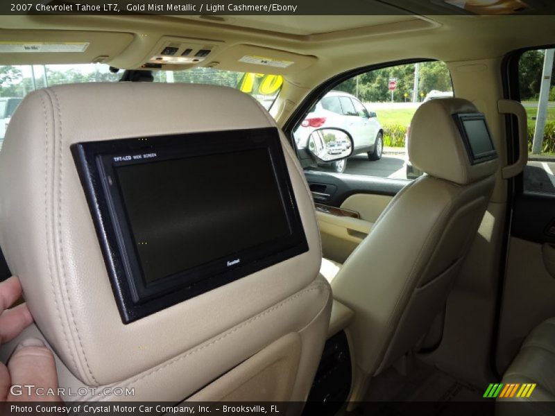 Gold Mist Metallic / Light Cashmere/Ebony 2007 Chevrolet Tahoe LTZ