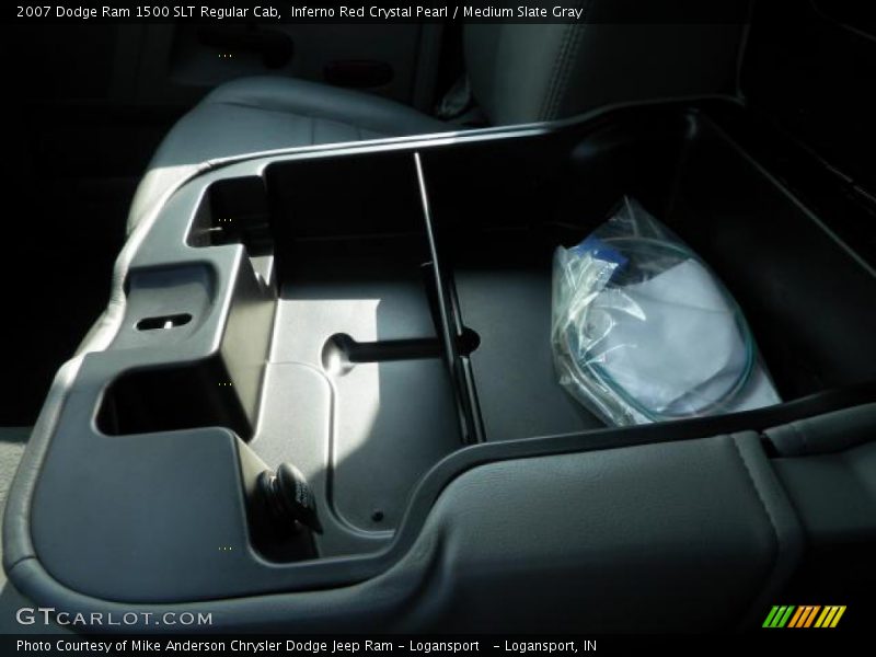 Inferno Red Crystal Pearl / Medium Slate Gray 2007 Dodge Ram 1500 SLT Regular Cab