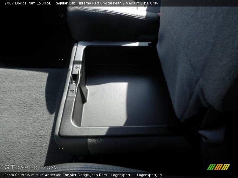 Inferno Red Crystal Pearl / Medium Slate Gray 2007 Dodge Ram 1500 SLT Regular Cab