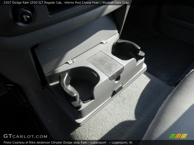 Inferno Red Crystal Pearl / Medium Slate Gray 2007 Dodge Ram 1500 SLT Regular Cab