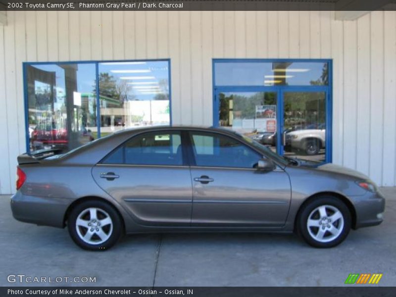 Phantom Gray Pearl / Dark Charcoal 2002 Toyota Camry SE