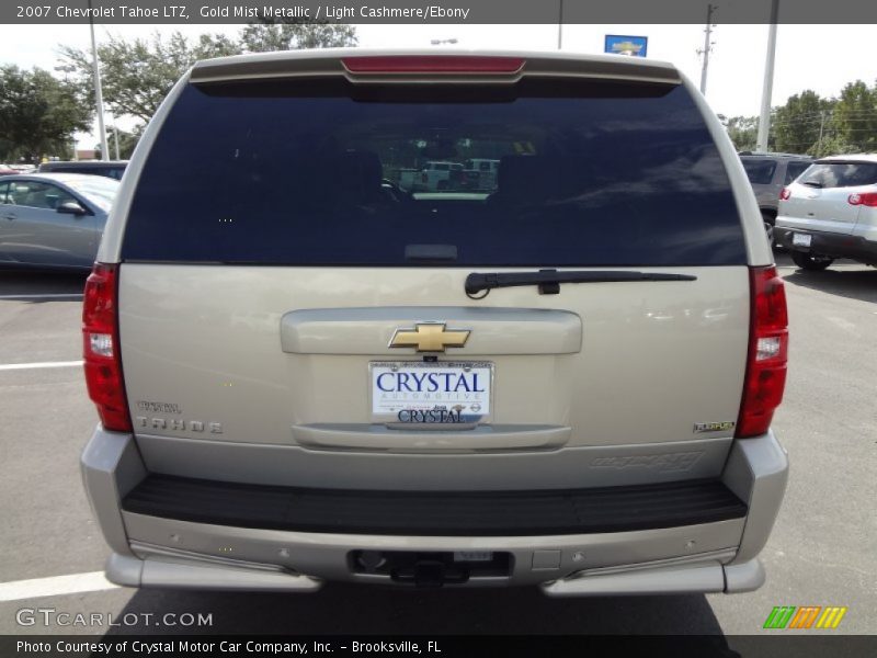 Gold Mist Metallic / Light Cashmere/Ebony 2007 Chevrolet Tahoe LTZ