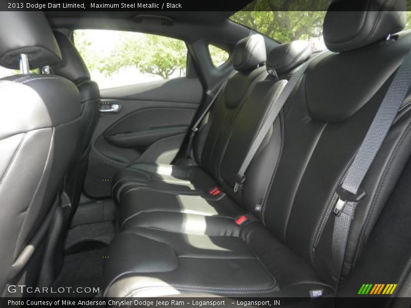 Maximum Steel Metallic / Black 2013 Dodge Dart Limited